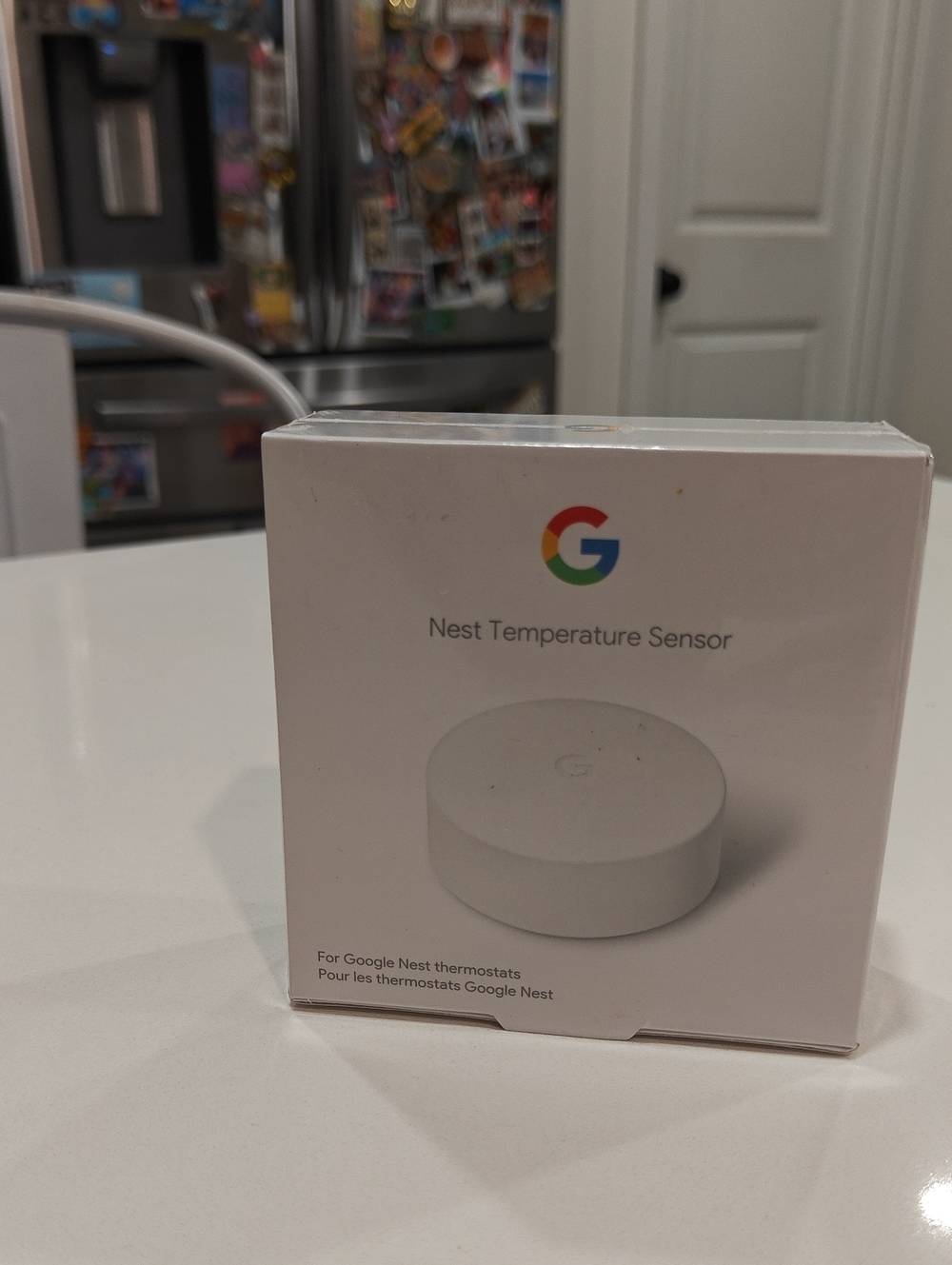 google Nest Temperature Sensor White